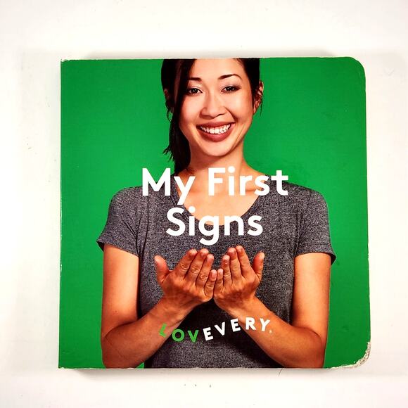 Lovevery “My First Signs” Board Book | Baby Sign Language | Montessori Learning - Picture 2 of 6